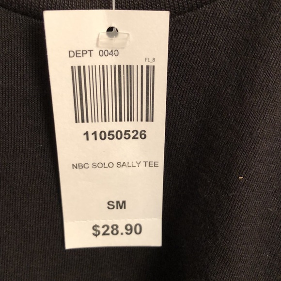 Disney Sally Black Tee Sz Small - Picture 2 of 4